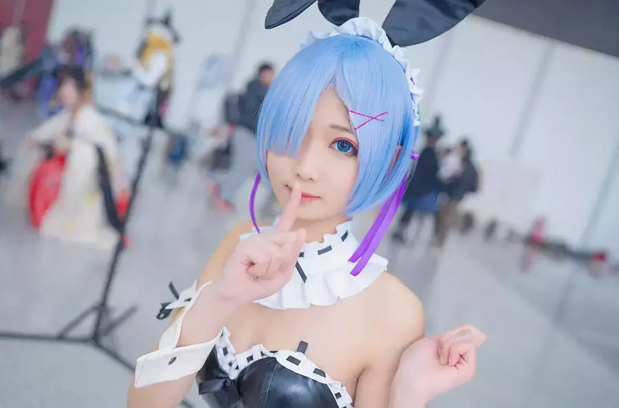 No.028-RE从零开始的异世界生活 蕾姆场照 [9P] 美女头像真人清新高清图片-丽图社