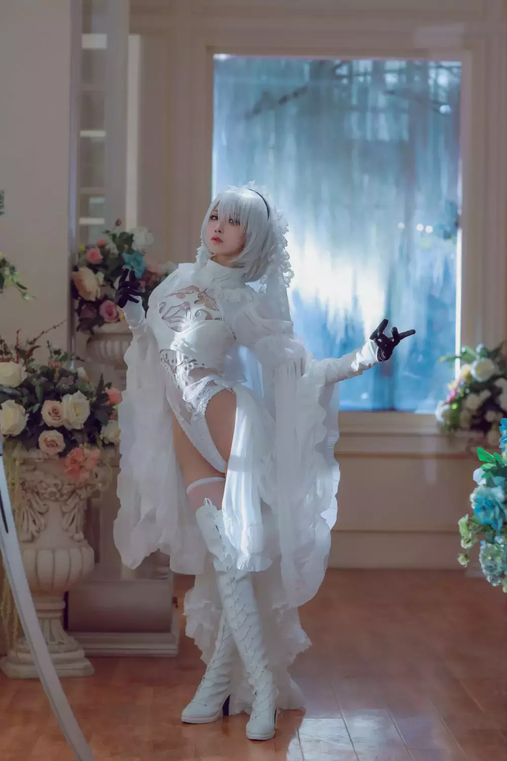 No.051-尼尔机械纪元 2B [55P] 超高清国内美女模特精选套图-丽图社