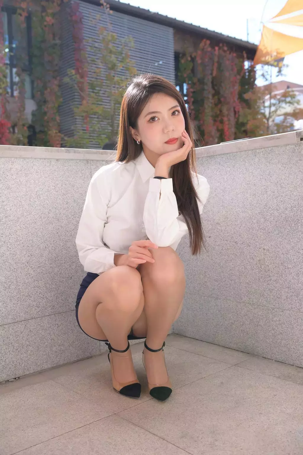 精选街拍作品 NO.2112 寒冬一缕光6 上海街拍-丽图社