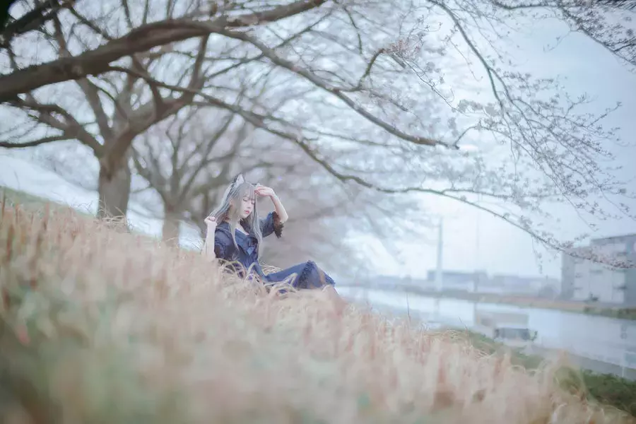 No.043-Sakura桜 2021 – 01.BLUE [22P] 美女套图 超高清美女写真套图-丽图社