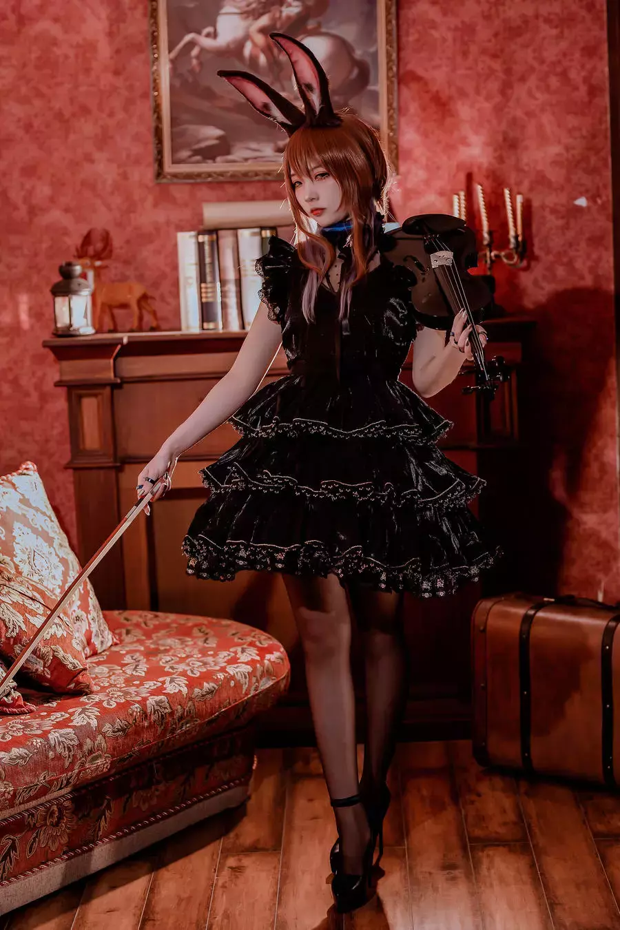 No.150 – 明日方舟 阿米娅音乐会 [15P] 高颜值好身材美女壁纸高清好看-丽图社