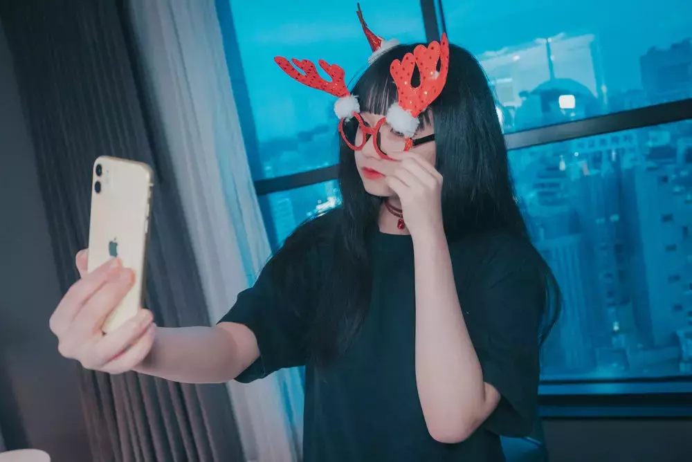 No.004-[DJAWA] Christmas Special 2020 – Behind [6P] 唯美性感身材美女图片壁纸-丽图社