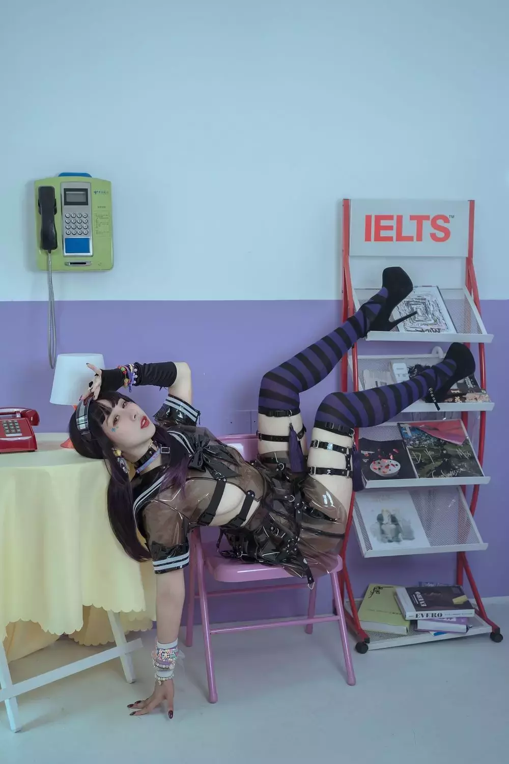 No.025-奶桃 幻想学院 [51P] 气质美女高清壁纸-丽图社