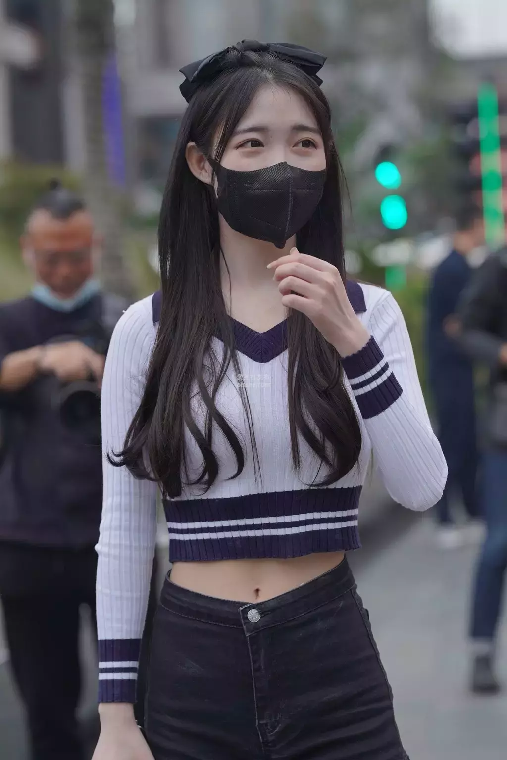 精选街拍作品 NO.1854 清秀漂亮 .下 街拍原图-丽图社