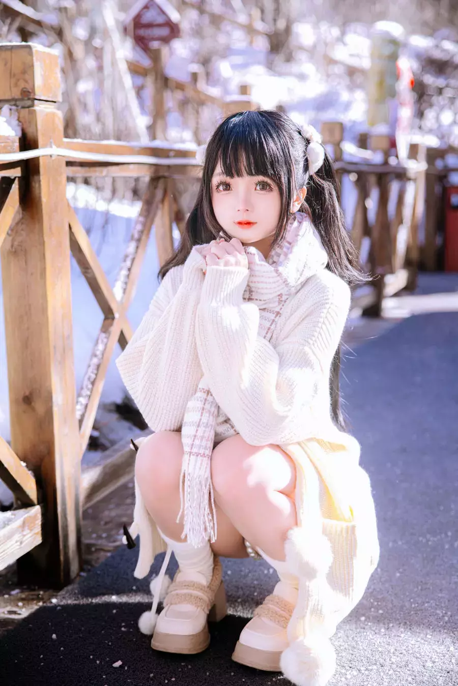 No.073 – 雪地少女 [108P 2V] 清纯时尚美女写真拍摄-丽图社