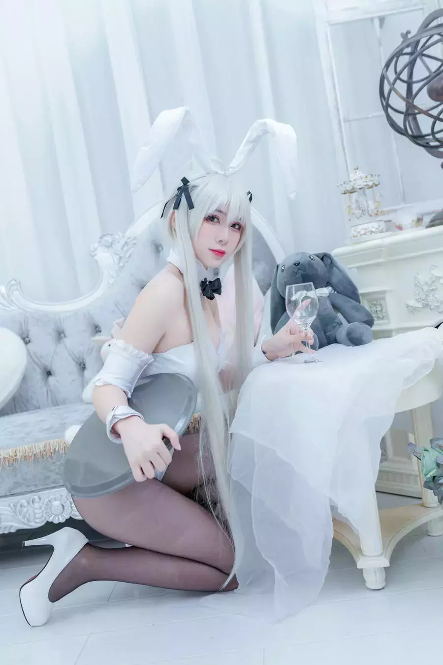 No.004-穹妹兔女郎 [13P] 清新熟女写真图 美女写真图-丽图社