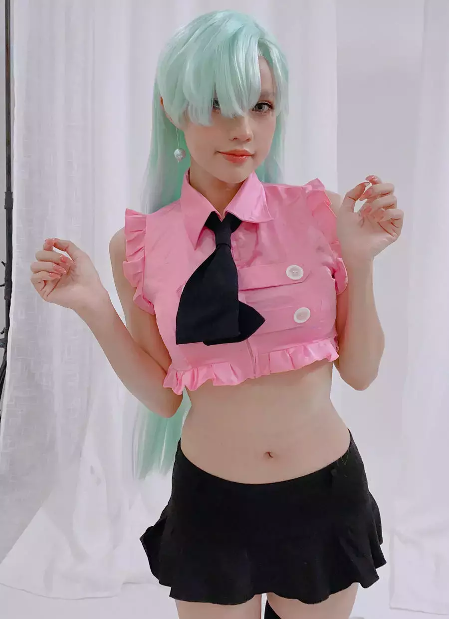 No.021-Elizabeth Liones [46P 2V] 又纯又欲心动型小姐姐-丽图社