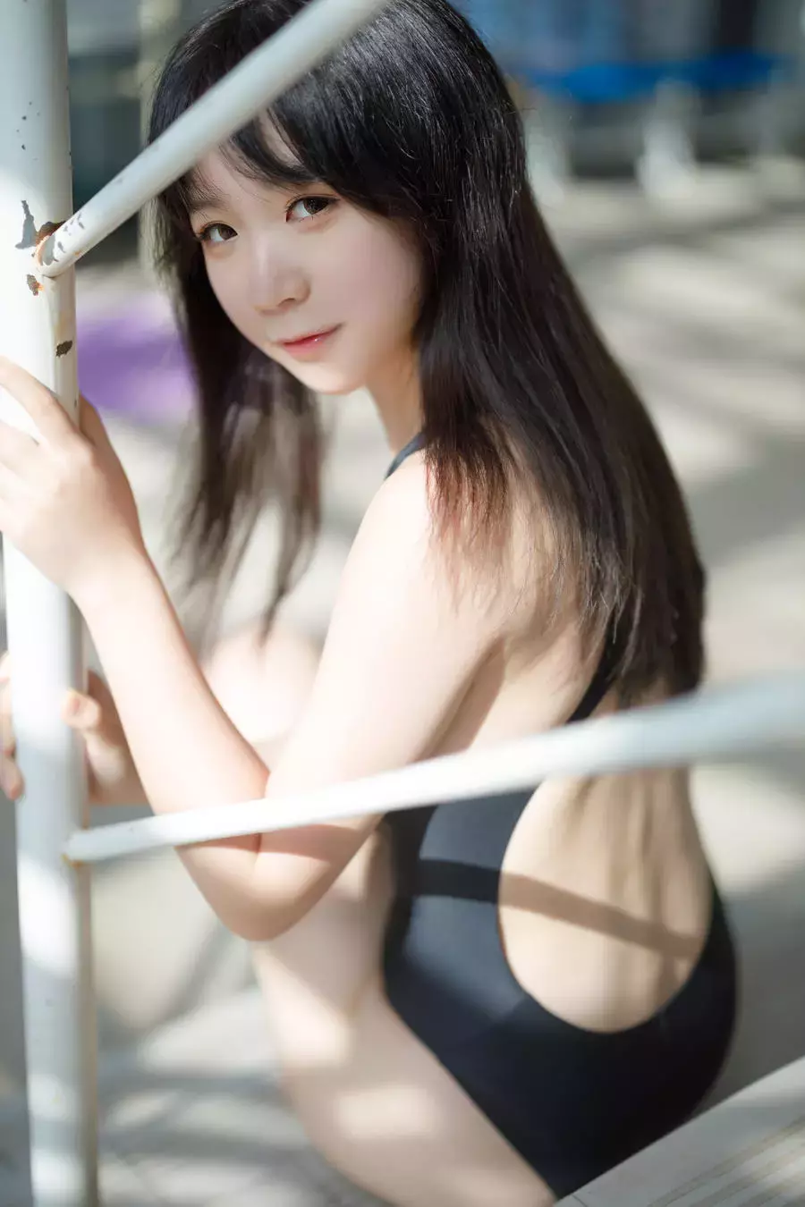 No.022-泳池竞泳 [32P] 身材超级性感的美女手机壁纸-丽图社