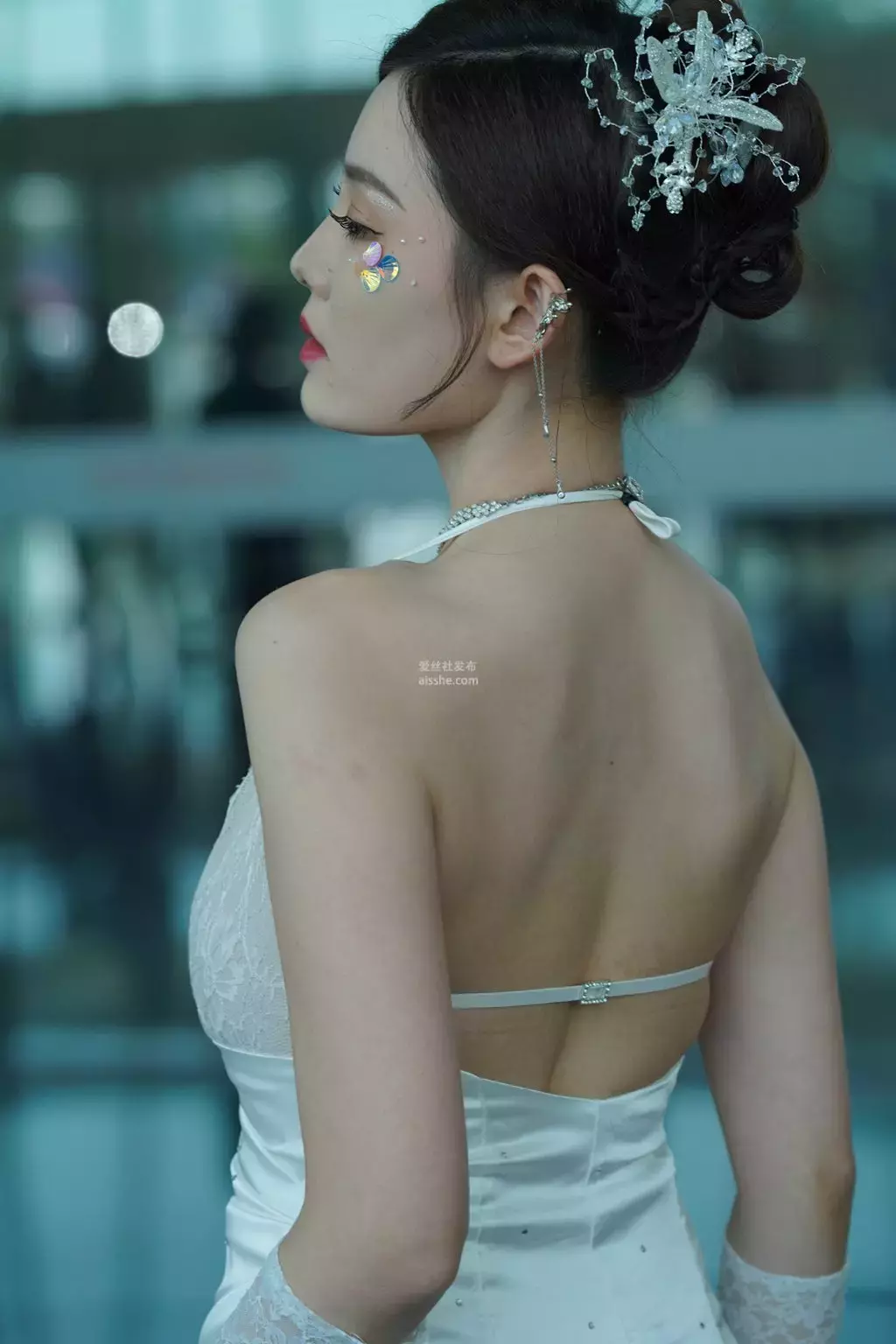 精选街拍作品 NO.2235 魅力礼服长裙1 杭州街拍-丽图社