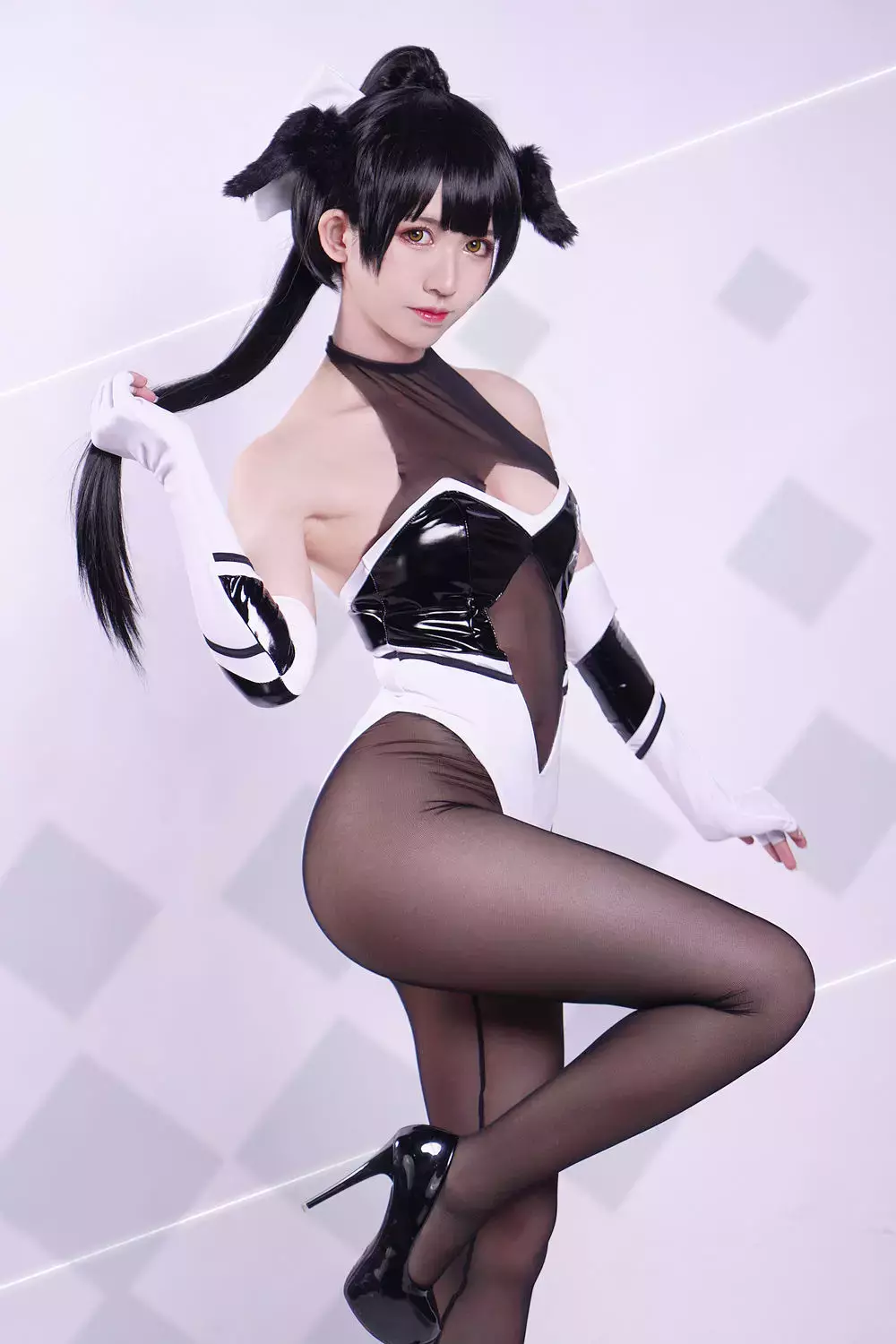 No.068-双人本 赛车娘 – 单人部分 [10P] 清纯美女图片高清图集-丽图社