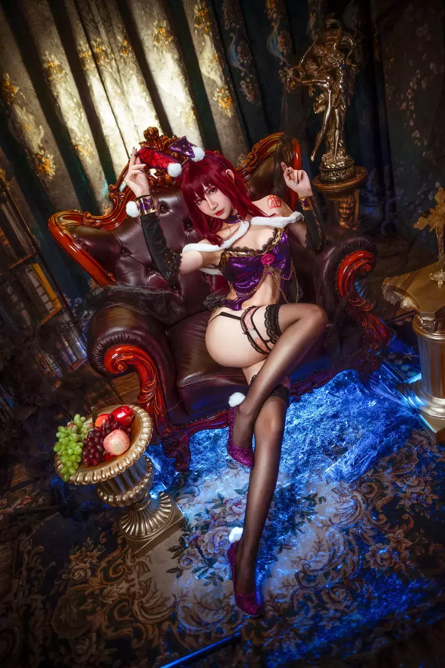 No.020 – 斯卡哈 [15P] 制服丝袜美女套图-丽图社