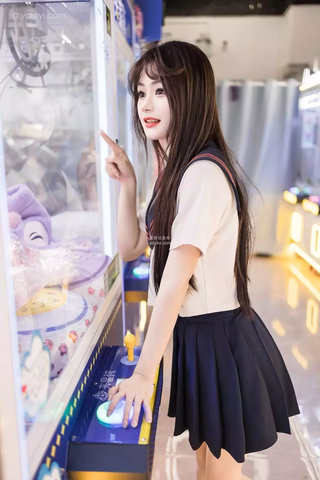 [YALAYI雅拉伊] 2023.06.19 NO.1035 jk制服 小亭 唯美性感身材美女图片壁纸-丽图社