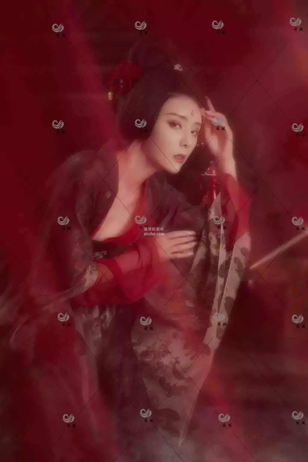 [宅急约WordGirls] No.019 贵妃醉酒莫晓希 美女写真艺术照图片-丽图社