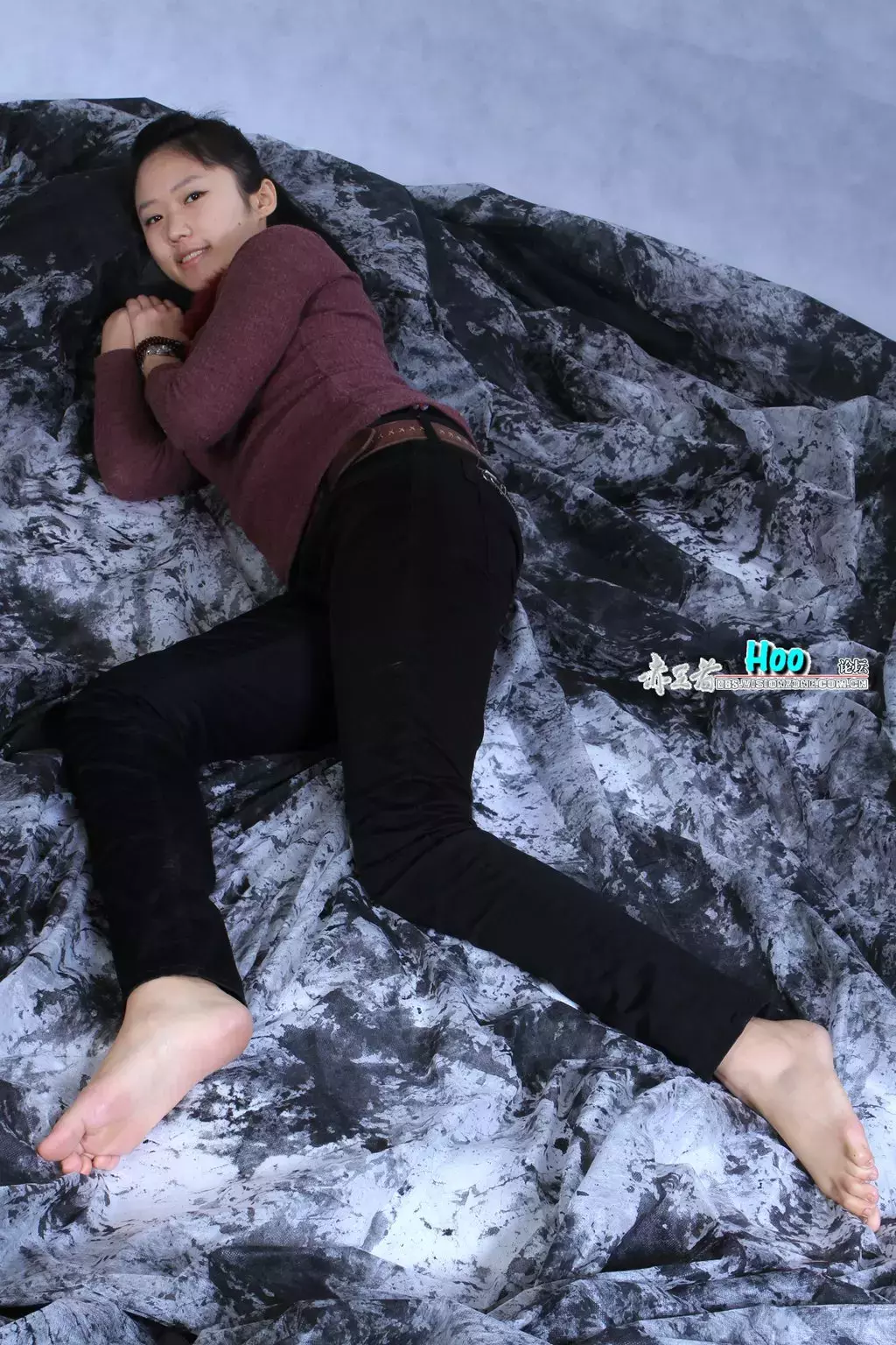 Hoo摄影 No.009 小韩棚拍 性感模特写真-丽图社