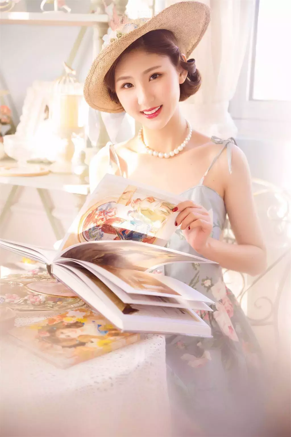 [YALAYI雅拉伊] 2023.04.07 NO.1017 花样青春 长裙比基尼风美女写真-丽图社