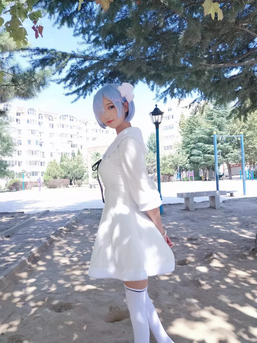 No.038-RE从零开始的异世界生活 蕾姆br服 [15P] 气质佳长相甜美-丽图社