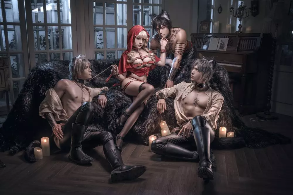 No.035-小红帽 [21P] 好看的性感美女套图-丽图社