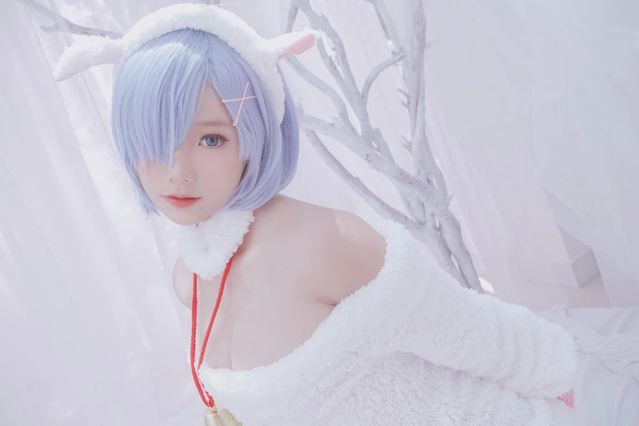 No.006-Rem the sheep [46P] 氧气美女 雪肌如玉 楚楚动人写真-丽图社