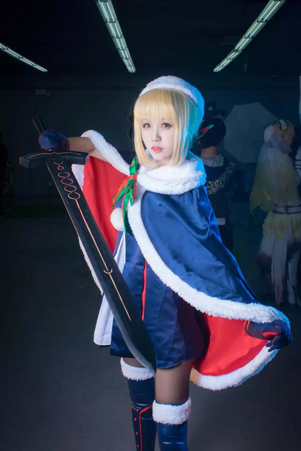 No.011-FGO 黑Saber [8P] 美女头像真人清新高清图片-丽图社