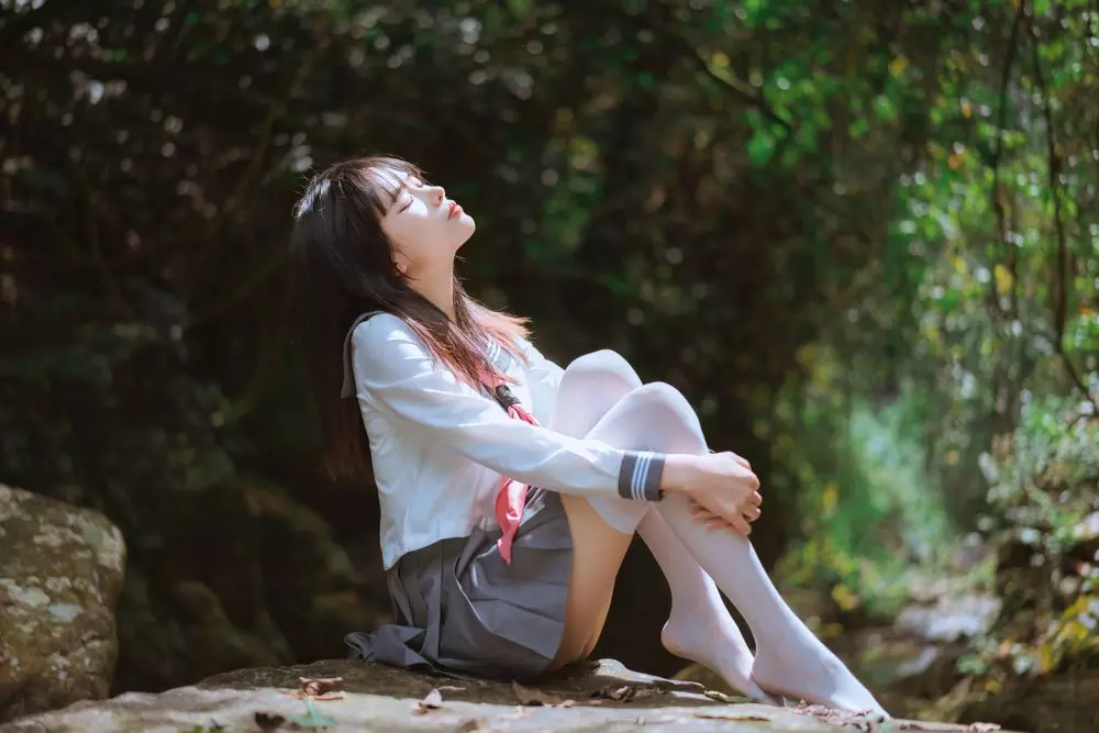 No.019-小溪JK百合 &请叫我若生 [93P] 高清美女写真壁纸-丽图社