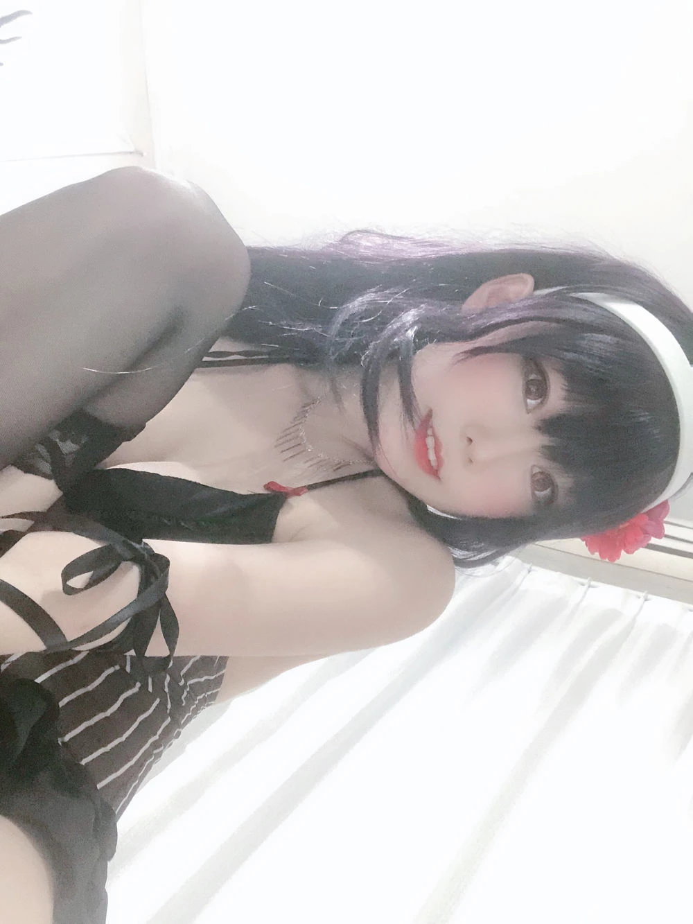 No.015-诗羽学姐睡衣 自拍 [45P] 写真美女高清壁纸-丽图社