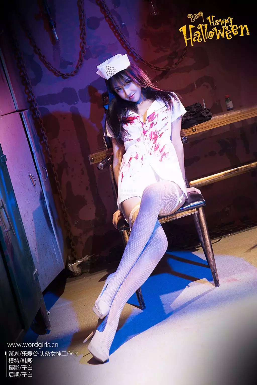 [TouTiao头条女神] No.S020 万圣节寂静岭COS 模特合辑 高清壁纸美女写真-丽图社