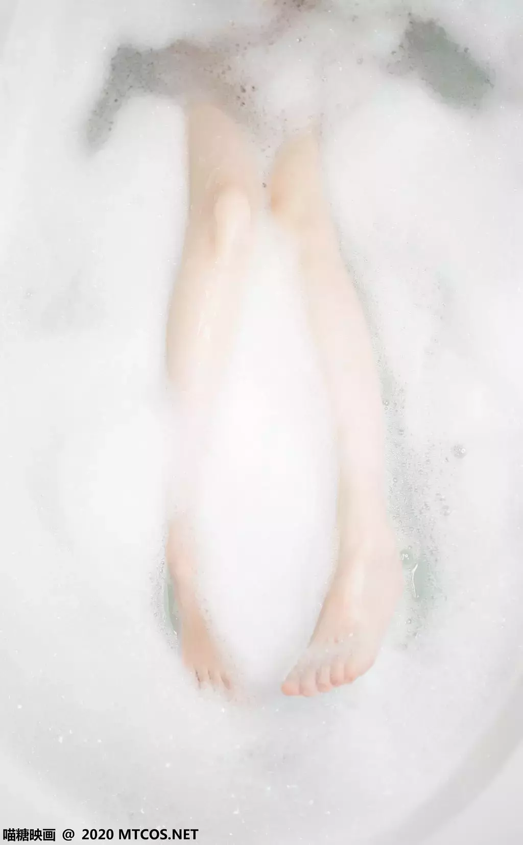 喵糖映画少女写真 VOL.323 浴缸泡泡 高清美女写真摄影图片-丽图社