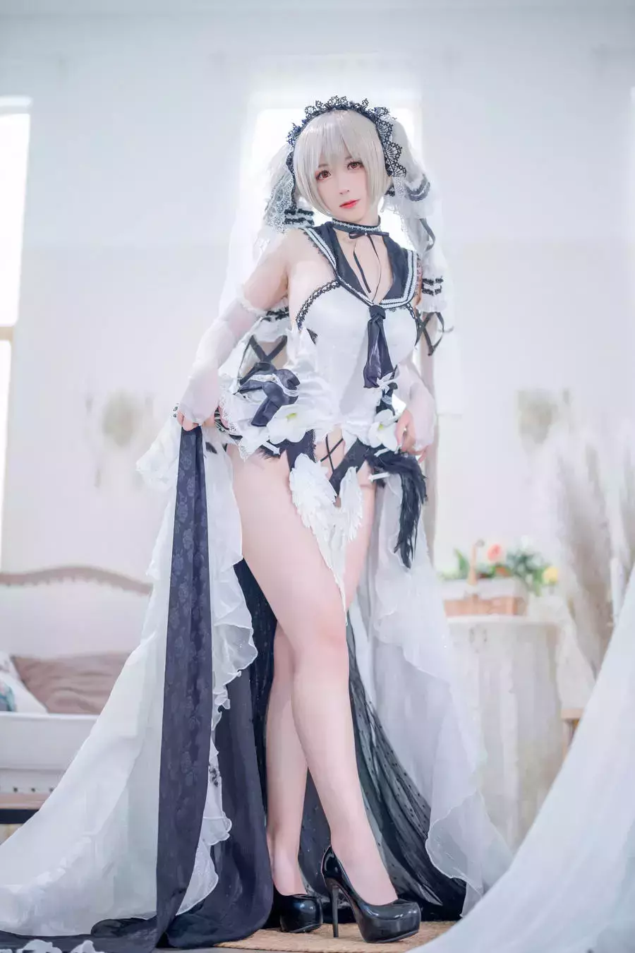 No.031 – 碧蓝航线 可畏礼服 [20P] 美若天仙的少女写真-丽图社