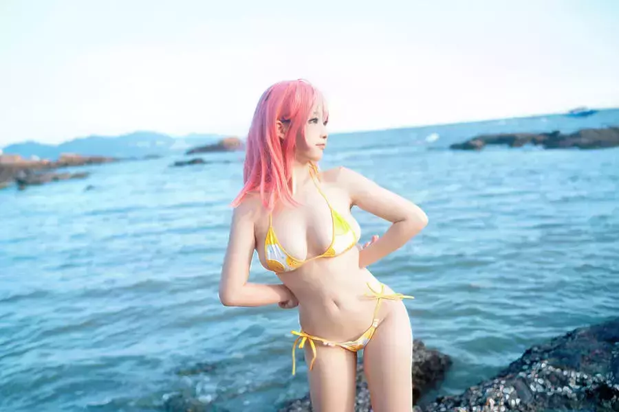 No.016 – 穗香泳衣 [27P 3V] 美女经典黑丝写真套图-丽图社