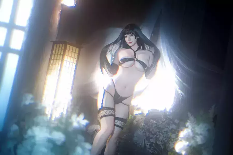 No.049 – 女天狗温泉 [25P] 国内艺体美女拍唯美写真-丽图社