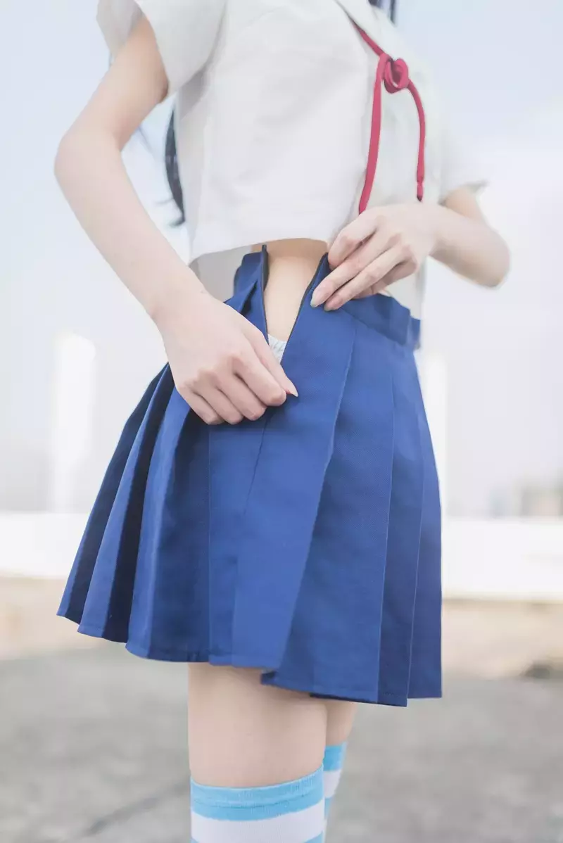 风之领域写真 No.034 姓感的新校服 性感美女图片-丽图社