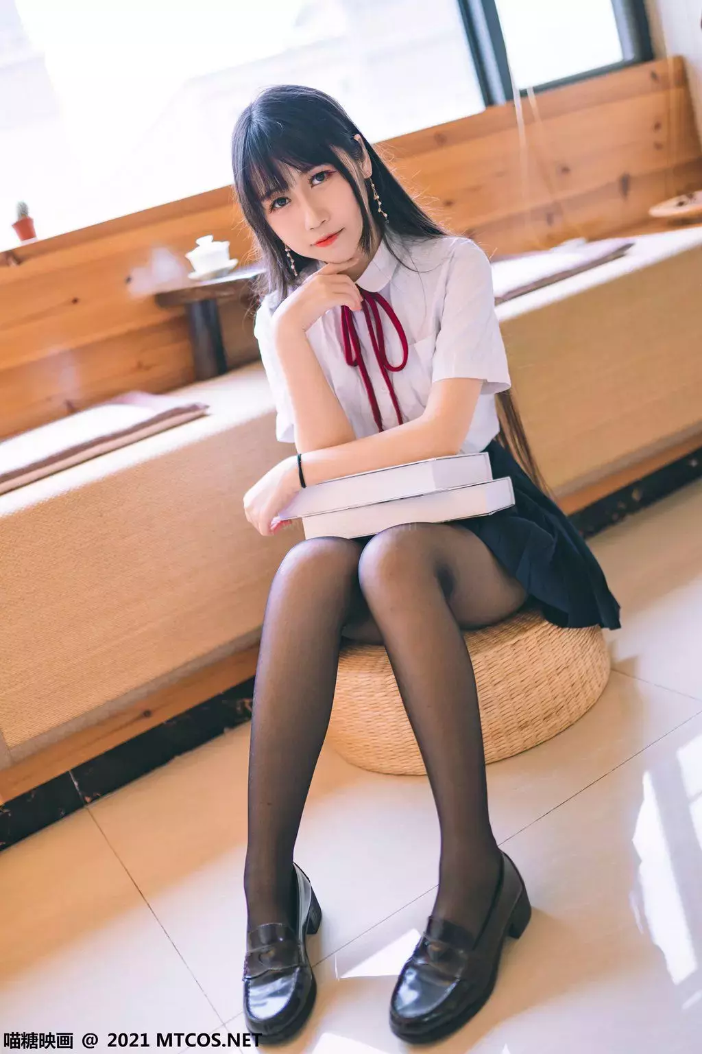 喵糖映画少女写 VOL.360 JK西装 美女唯美写真图片-丽图社