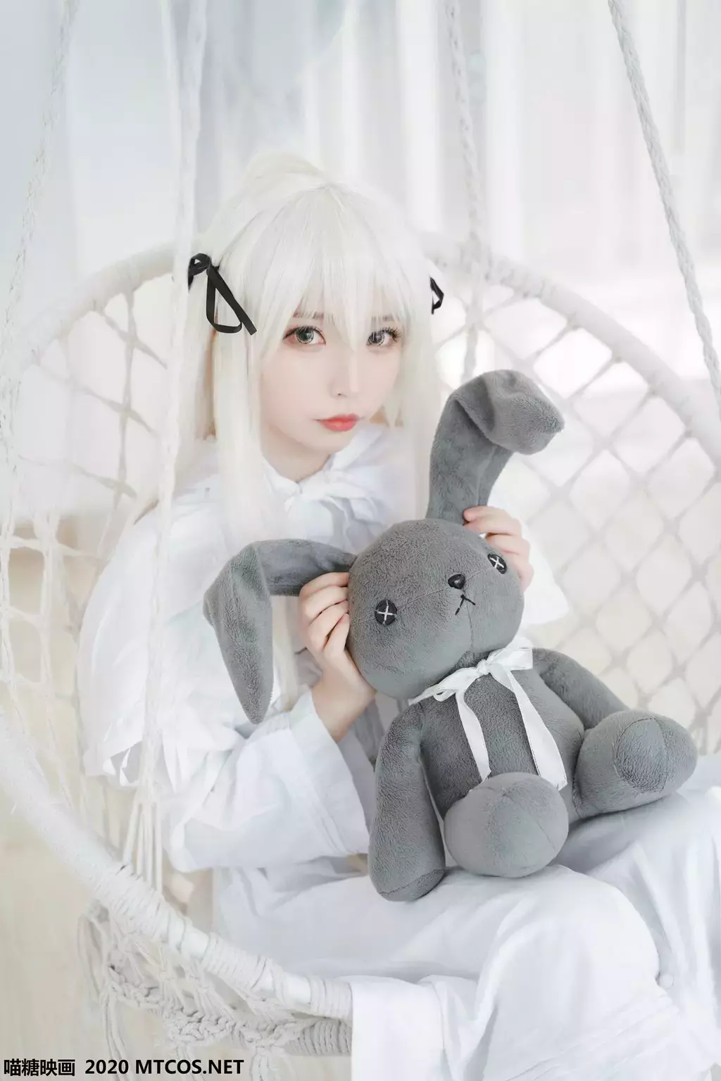 喵糖映画少女写真 VOL.140 白裙裸腿 高清美女图片摄影-丽图社