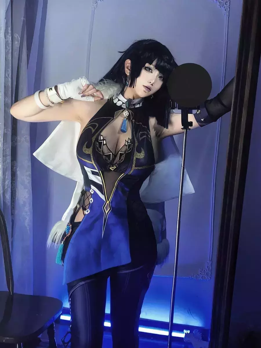 No.035 – 原神 夜兰 自拍 [53P] 优雅休闲美女自信阳光可爱唯美写真-丽图社