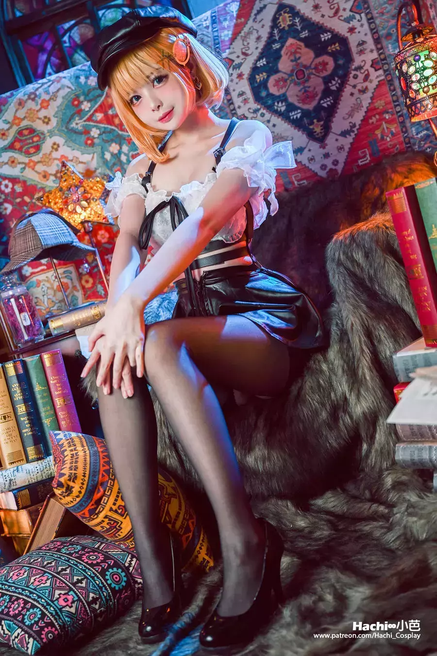 No.019 – Watson Amelia [14P] 长裙比基尼风美女写真-丽图社