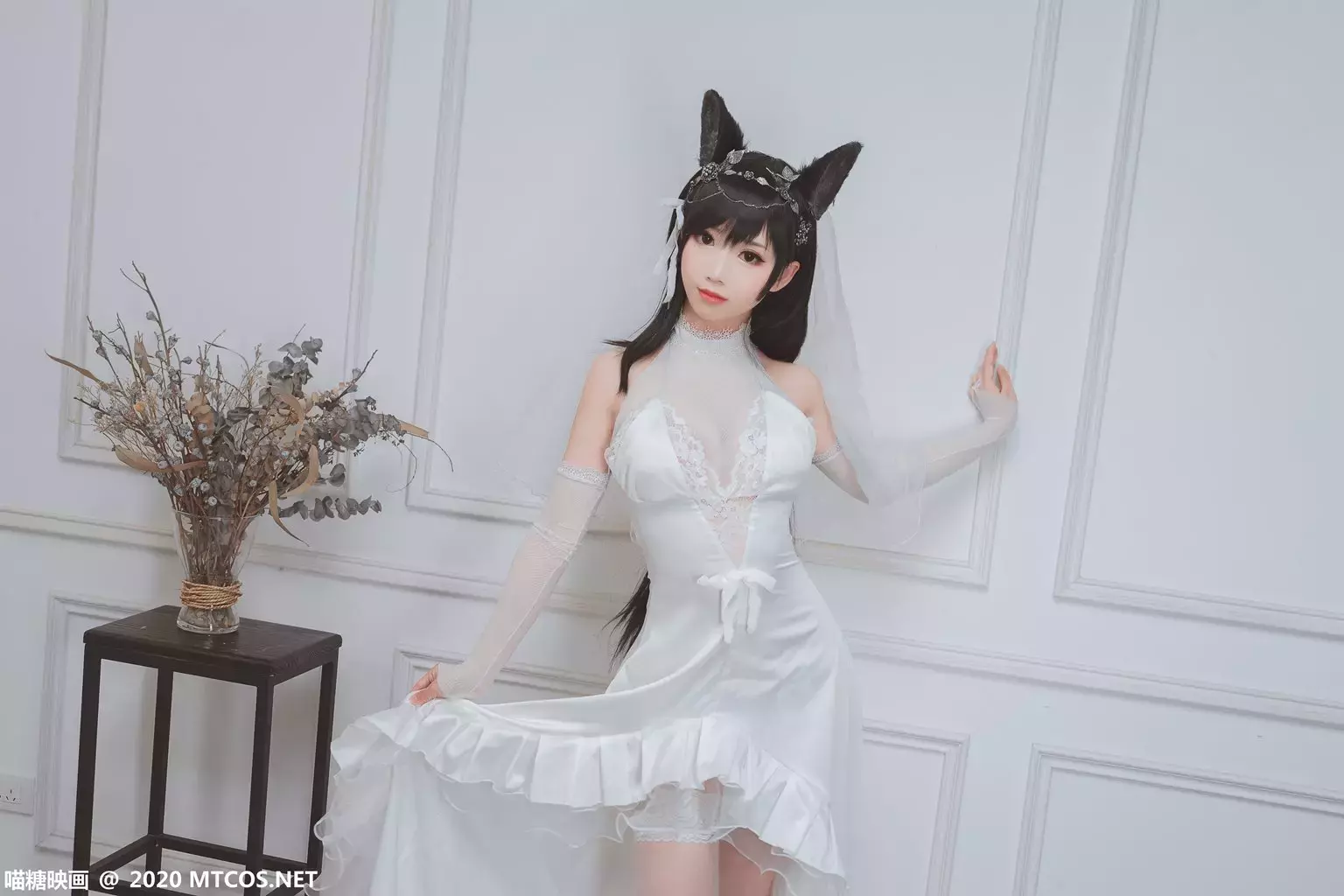 喵糖映画少女写真 VOL.213 爱宕花嫁 甜美女孩的时尚秘籍-丽图社