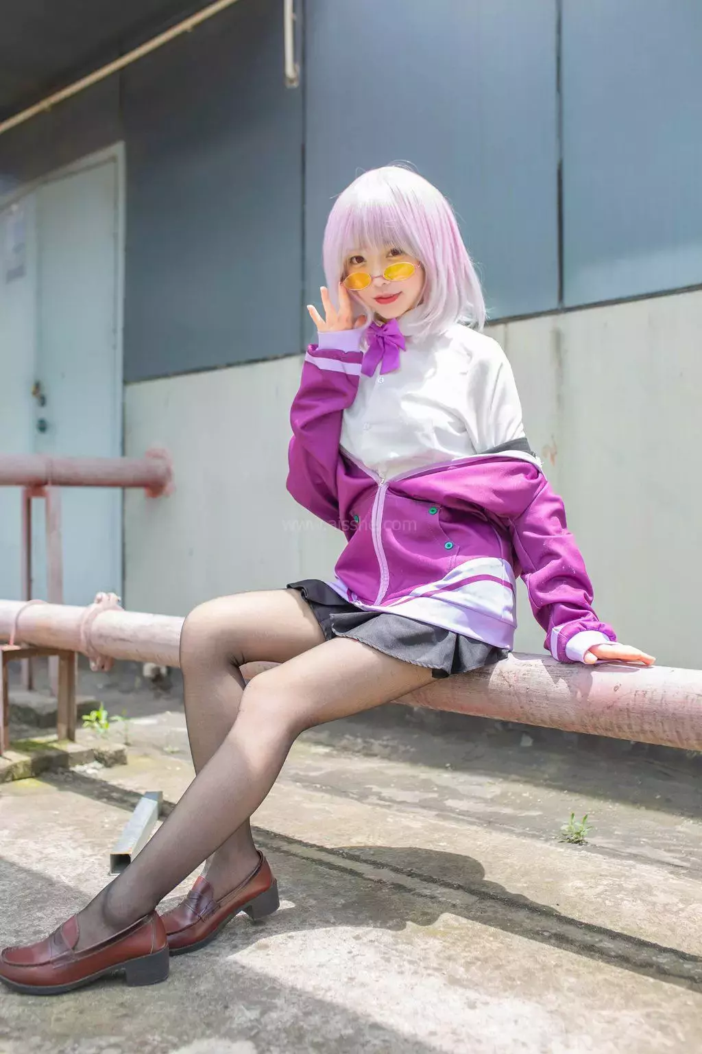 喵糖映画少女写 VOL.365 新条茜COS 美若天仙的少女写真-丽图社