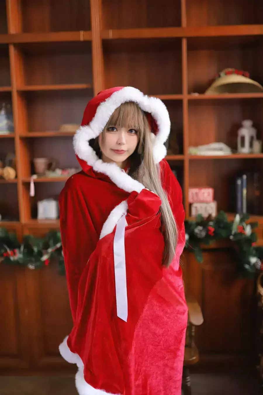 No.033 – 圣诞节限定 (&奈奈同学) [38P] 美女迷人身材写真图片壁纸-丽图社