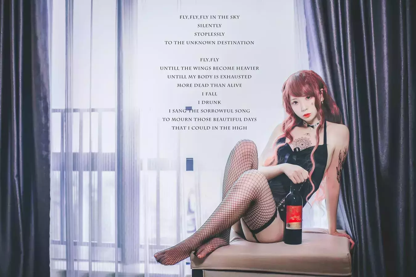 No.139 – 黑丝吊带袜 [62P] 优雅休闲美女自信阳光可爱唯美写真-丽图社