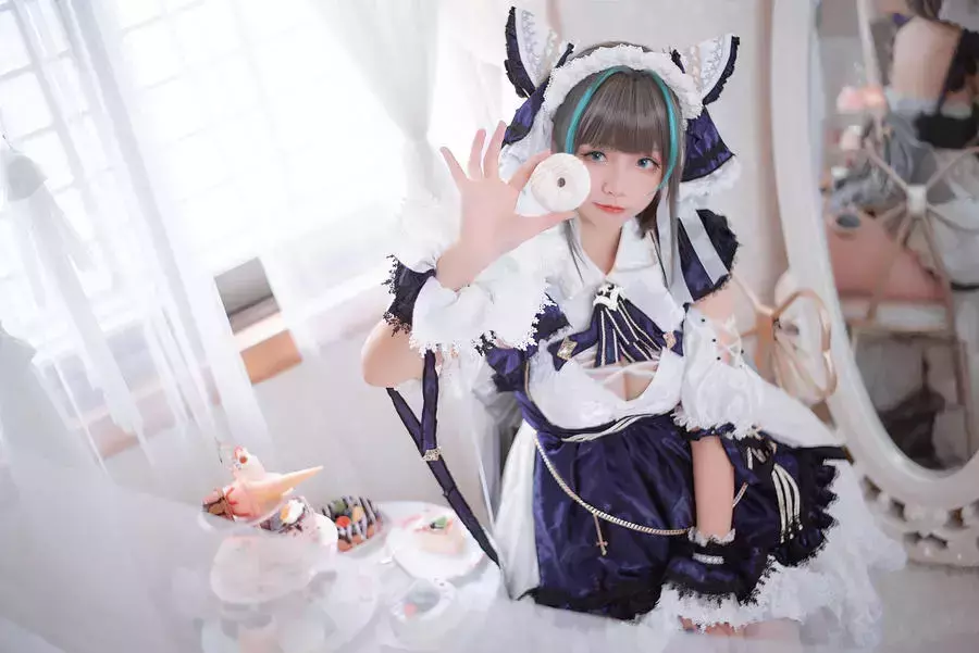 No.027 – 碧蓝航线 柴郡 [23P] 美女高清壁纸女神写真-丽图社