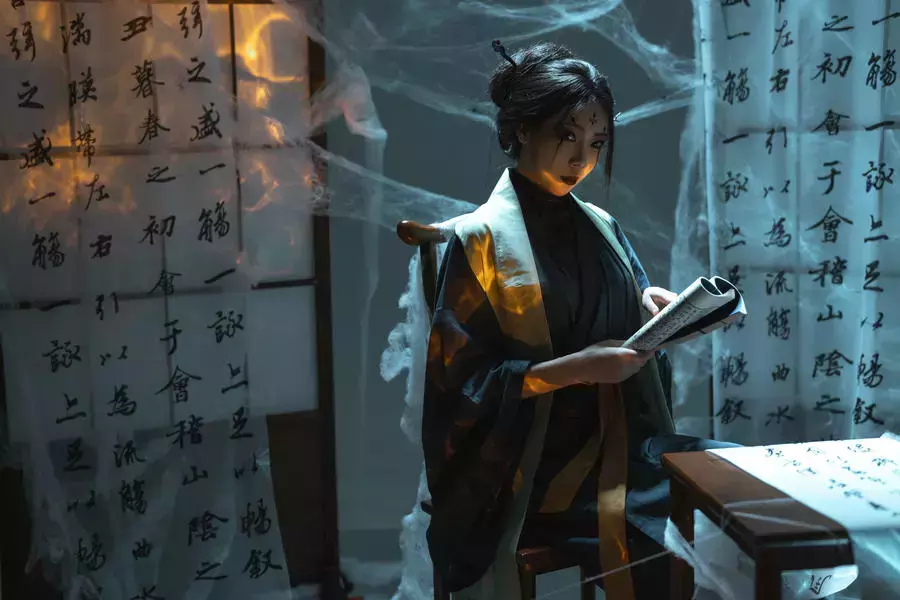 No.015 – 黑神话 四妹 [47P] 好看身材模特美女图片壁纸-丽图社