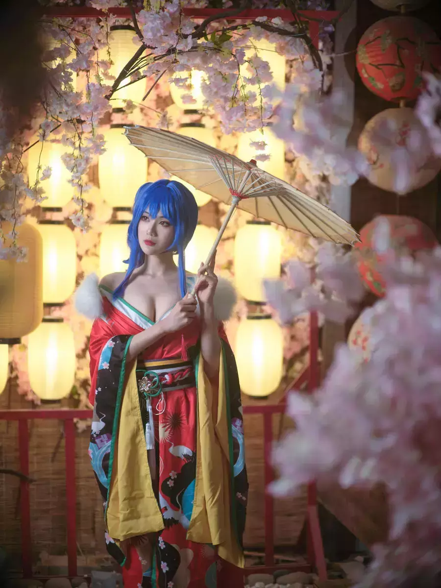 No.023 – 碧蓝航线 圣路易斯 和服 [18P] 高清美女写真壁纸文案图片-丽图社