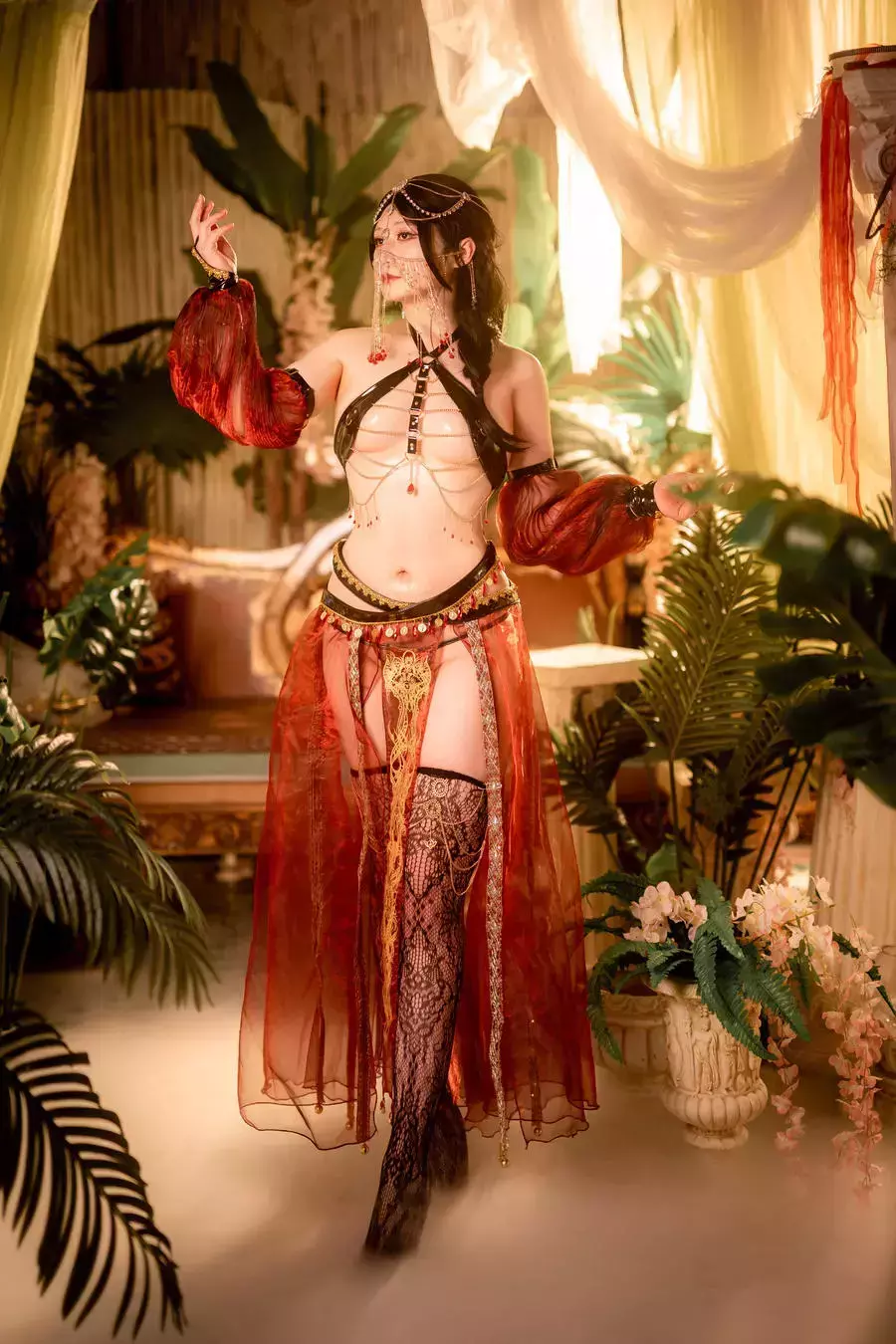 No.007 – 西域舞娘 [70P 3V] 夏天照着穿优雅又高级的写真-丽图社