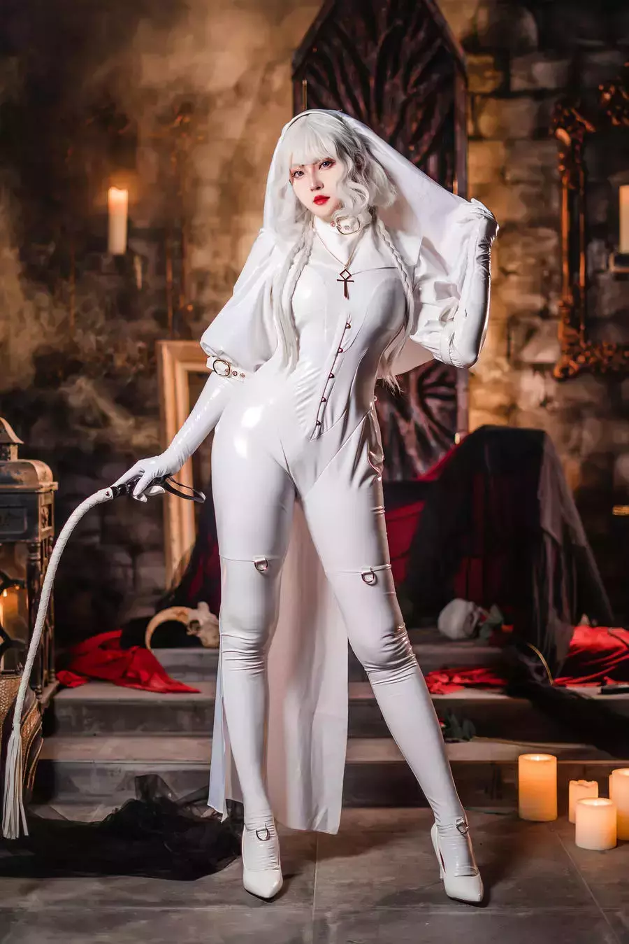 No.058 – 白修女 [60P 1V] 甜美女孩写真图集-丽图社