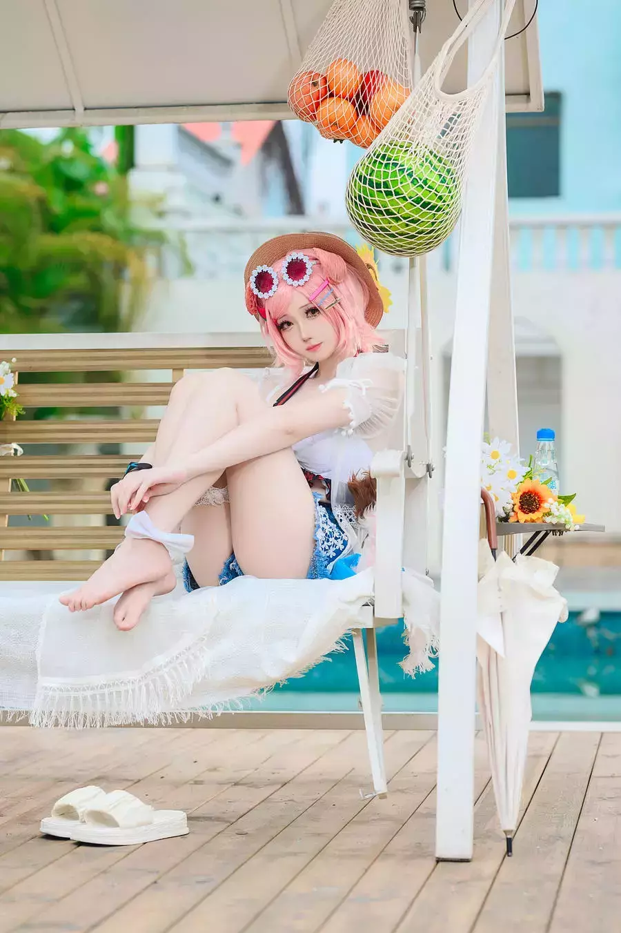 No.040 – 明日方舟 澄闪泳装 [22P] 时尚美女写真壁纸图片照片-丽图社