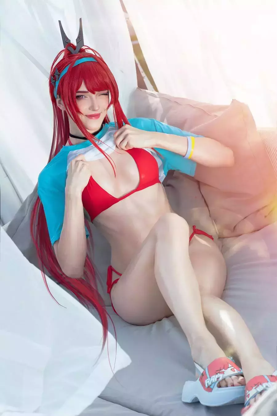 No.057 – Rapi Red Flavor [21P 7V] 美女写真,性感美女-丽图社