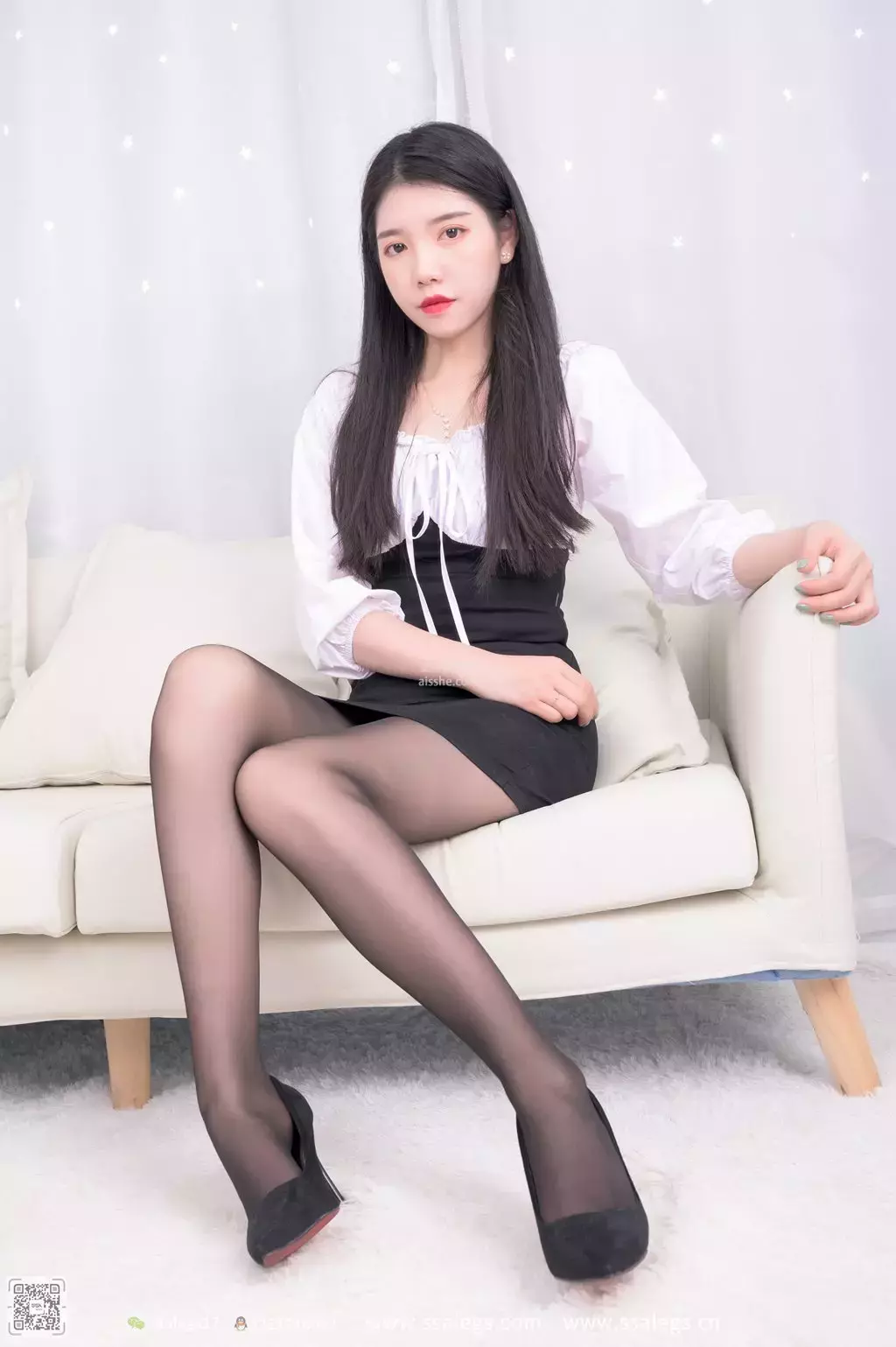 [SSA丝社] 超清版 NO.516 秋秋 嘿丝写真（上） 超好看的辣妹身材壁纸合集-丽图社