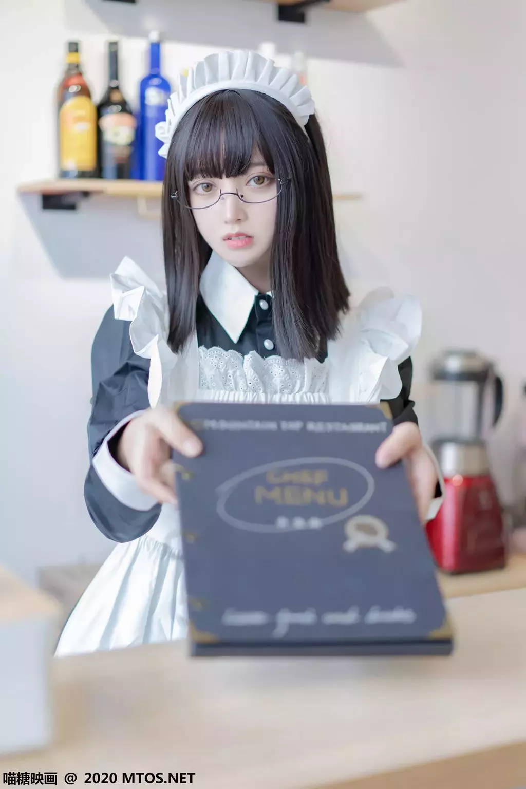 喵糖映画少女写真 VOL.307 钕仆长 美女人像图片-丽图社