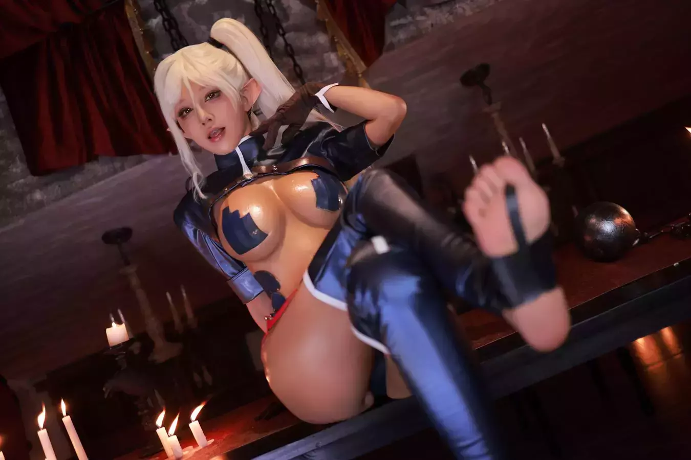 No.194 – C105 黑兽系列 [25P] 好看的性感美女套图-丽图社