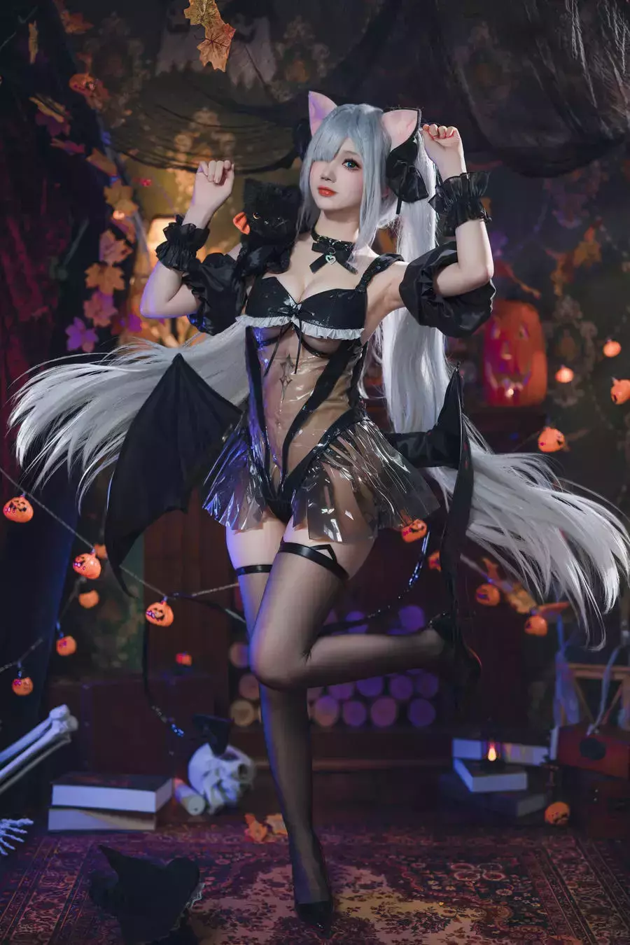 No.077 – 2024万圣节 碧蓝航线 雅努斯 [62P 7V] 美女写真图片-丽图社